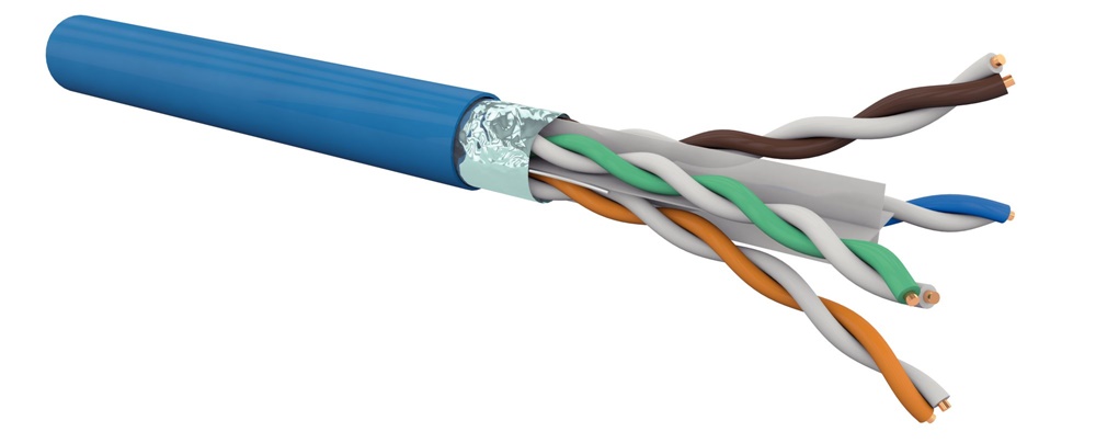 CAVO RETE CAT6 F/UTP AWG24 DCA 100M
