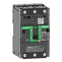 Interruttore, ComPacT NSXm 100H, 70kA/415VAC, 3 poli, Sganciatore TMD 16A, connettori/busbar