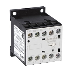 Contattore quadripolare 4 poli 2NA+2NC 20A bobina 12V DC uso industriale