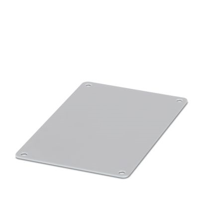 Etichetta alluminio 75,6x54mm per apparecchiature