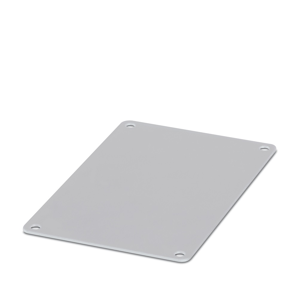 Etichetta alluminio 75,6x54mm per apparecchiature
