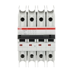 Interruttore automatico SU204M-C1 4 poli 1A C-Char 400V 11,2kA protezione circuiti