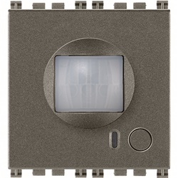 Rivelatore IR domotico Metal 2 moduli movimento infrarossi passivi
