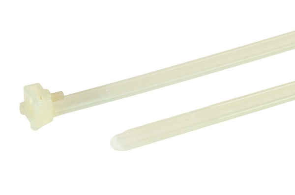 Fascetta a pistone KR 337x8.0 in PA12 resistente chimica e UV per cablaggio industriale e fissaggio cavi robusto