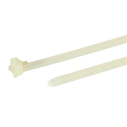 Fascetta a pistone KR 337x8.0 in PA12 resistente chimica e UV per cablaggio industriale e fissaggio cavi robusto