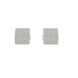 Blocco fisso per canaline inclinato 50x50x100 mm accessorio impianti elettrici robusto e durevole