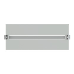 Modulo DIN rail 300x728x230 mm combinato centrale guida regolabile per impianti elettrici