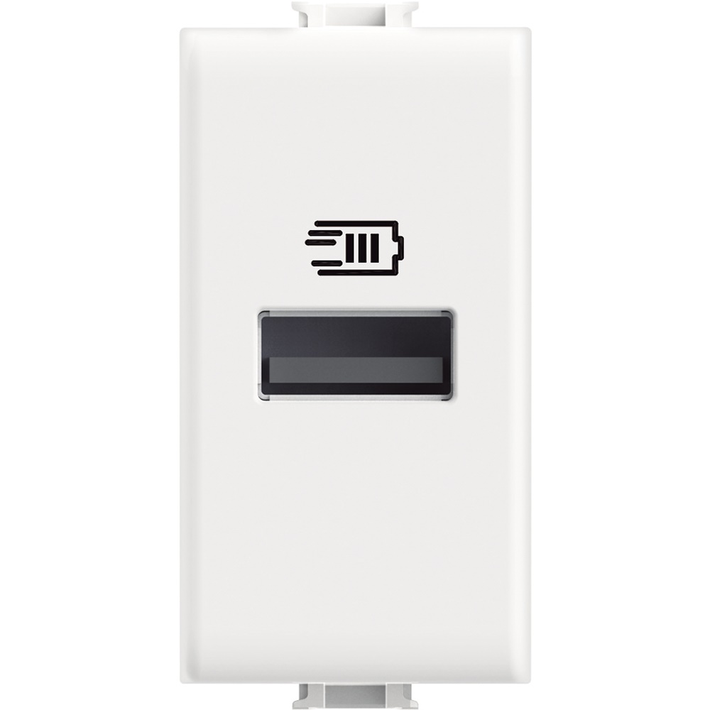 Caricatore USB tipo A 1m 15W 5V compatto ricarica dispositivi elettronici casa ufficio