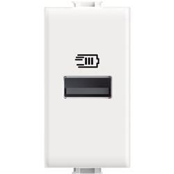 Caricatore USB tipo A 1m 15W 5V compatto ricarica dispositivi elettronici casa ufficio