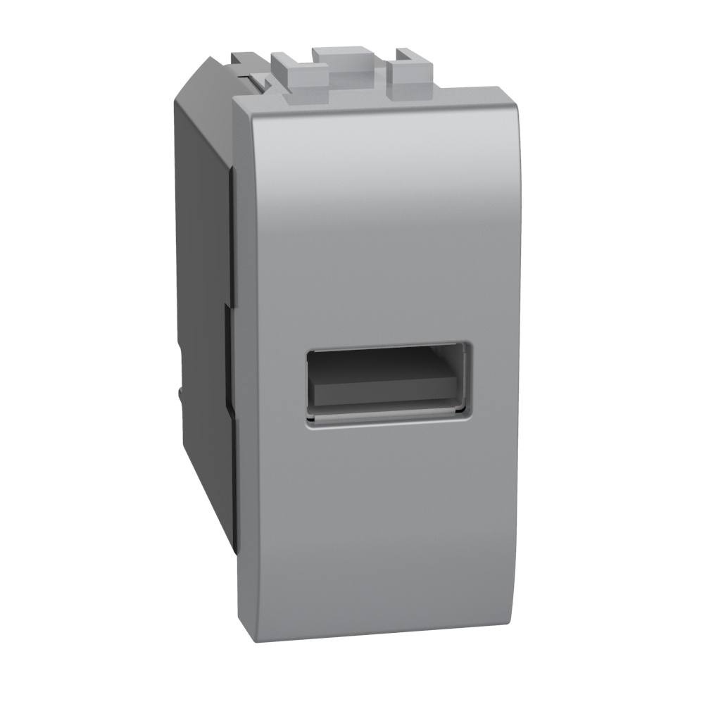 Caricatore USB tipo A 15W compatto per impianti residenziali e commerciali