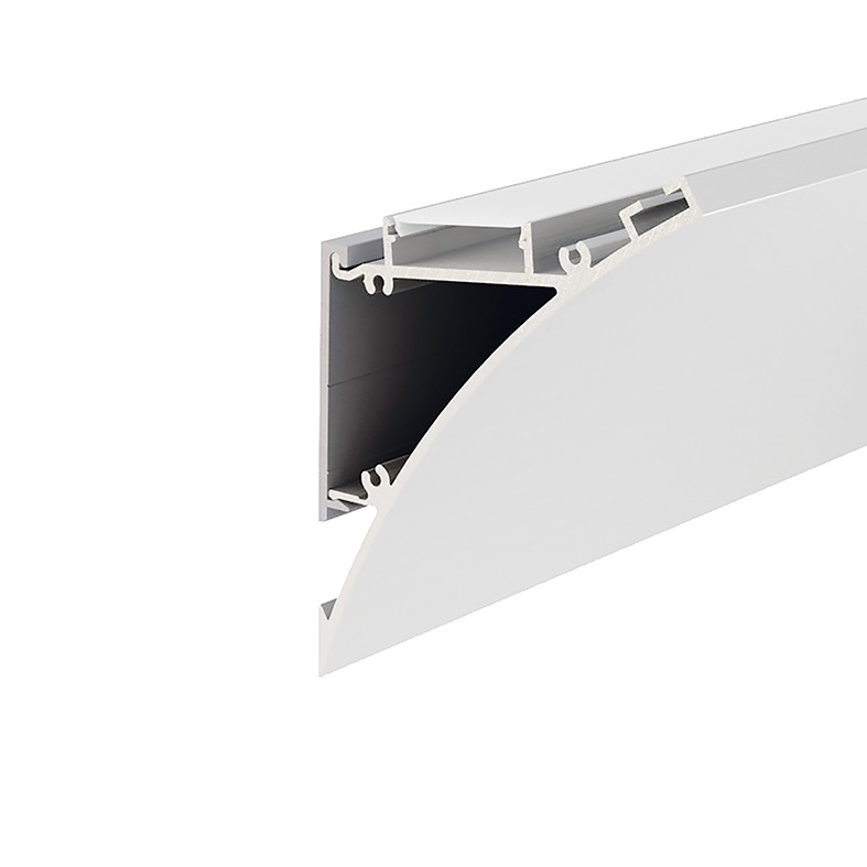 PROFILO BIANCO DA PARETE IN ALL.