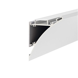 PROFILO BIANCO DA PARETE IN ALL.