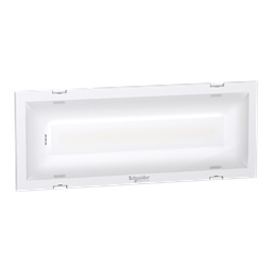 Exiway Trend, IP42, Autoalimentato Autodiagnosi Activa, SE-SA, 110/90/70/50lm SE, 70lm SA, 1/1,5/2/3h, illuminazione di sicurezza