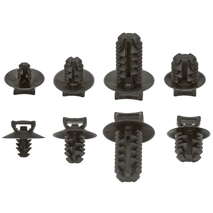 Pan-Ty® PUM-049-M30 Supporto per abete, nero, PA 6,6 ad alto calore, 0,67X0,510,15 cm , PK1000