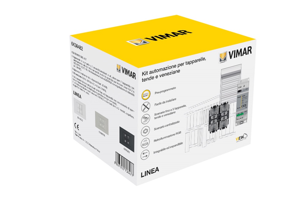 KIT DOMOTICO TAPPARELLE PREPROGRAMM