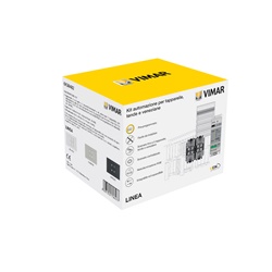 Kit domotico tapparelle preprogrammato comando 4 pulsanti attuatore orientamento lamelle uso residenziale