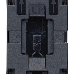 Meccanismo deviatore 1P 10AX 250V illuminabile per lampade con alimentatore integrato uso civile