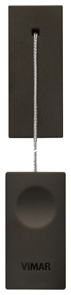 Pulsante scambio NO/NC 10A 250V tirante nero con cordone 1,5 m per controllo elettrico