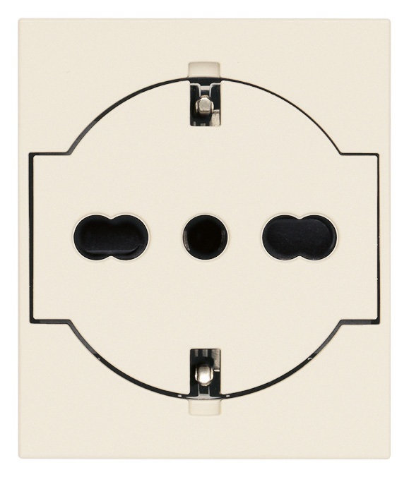 PRESA 2P+T P40 UNIVERSALE A FILO CA