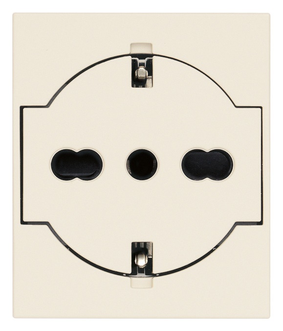 PRESA 2P+T P40 UNIVERSALE A FILO CA