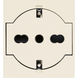 PRESA 2P+T P40 UNIVERSALE A FILO CA