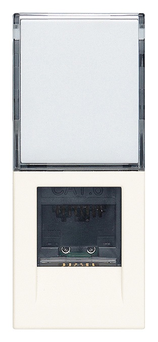 PRESA RJ45 NETSAFE CAT6 UTP BIANCO