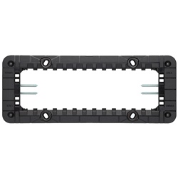 Supporto 7 moduli con viti per scatole 6/7 moduli montaggio elettrico