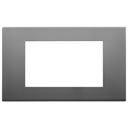 PLACCA 4M INOX SATINATO