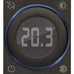 TERMOSTATO ROTELLA IOT 2M NERO