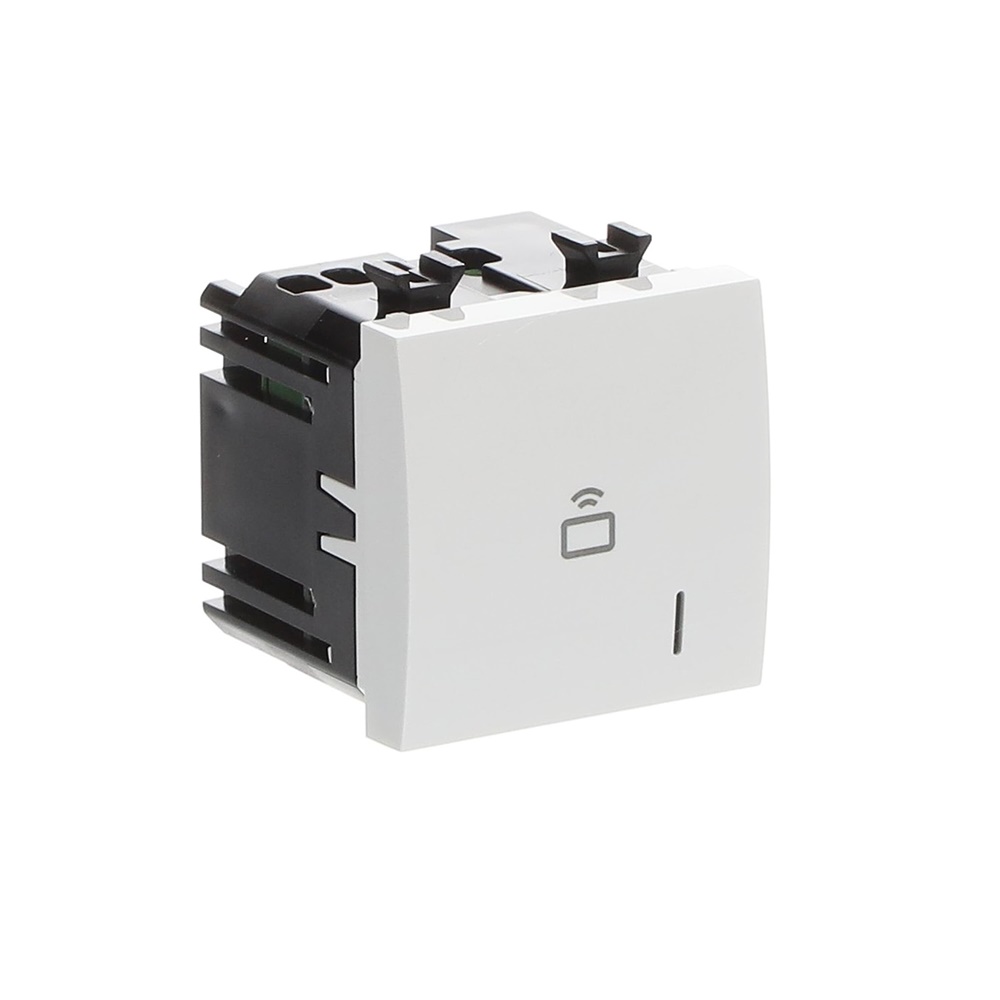 Lettore transponder compatto MIFARE per controllo accessi con relè integrato e interfaccia KNX