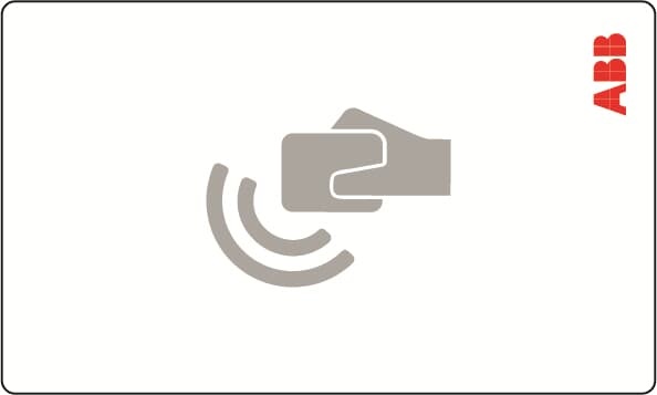 Set 10 tessere transponder TS/T 1 MIFARE controllo accessi sicurezza durata alta