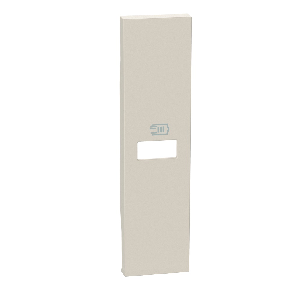Cover caricatore USB 1 modulo 1 metro sabbia per impianti elettrici moderni