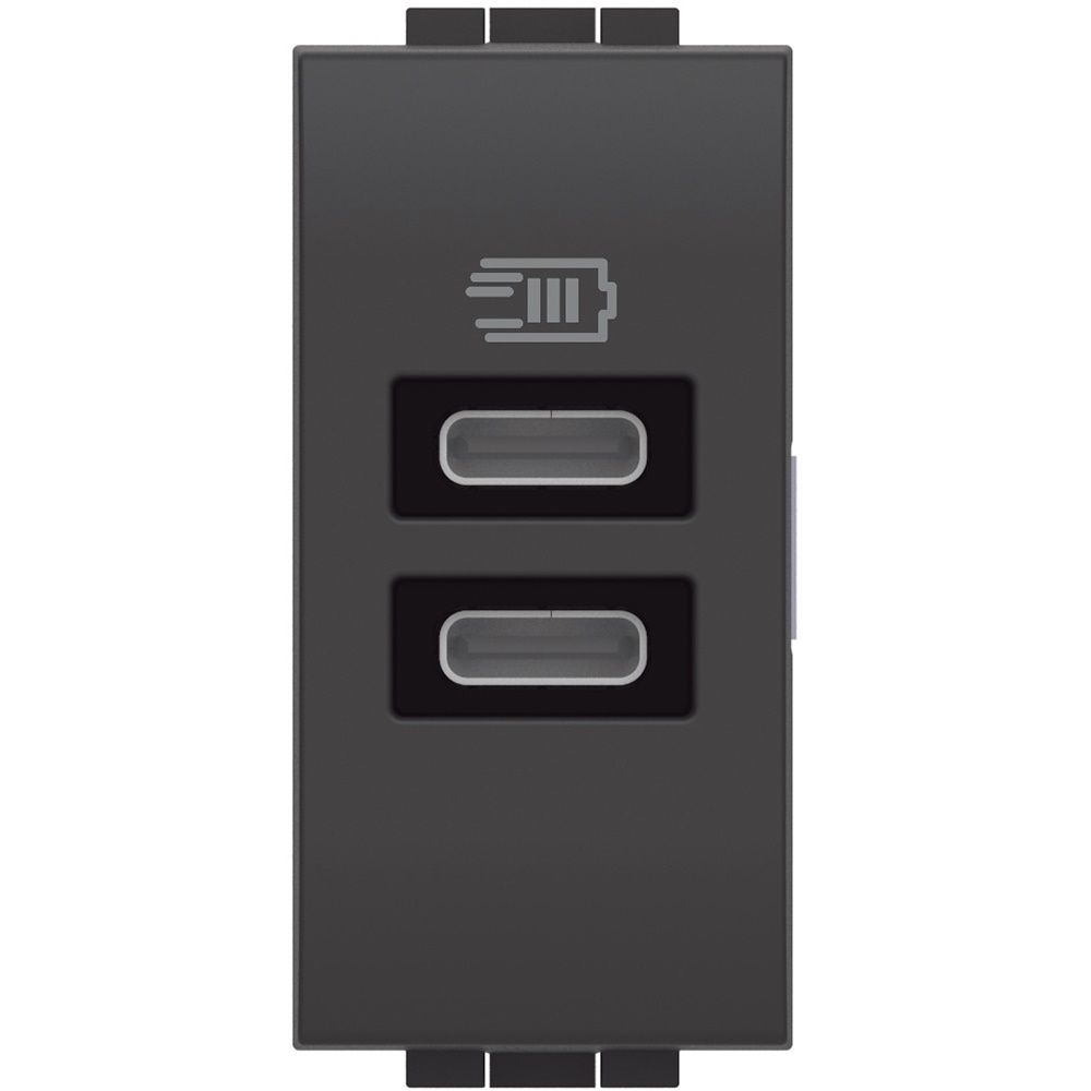 Caricatore USB doppia porta C 15W installazione rapida