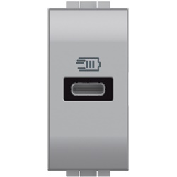 Caricatore USB Tipo C 20W ricarica rapida incasso