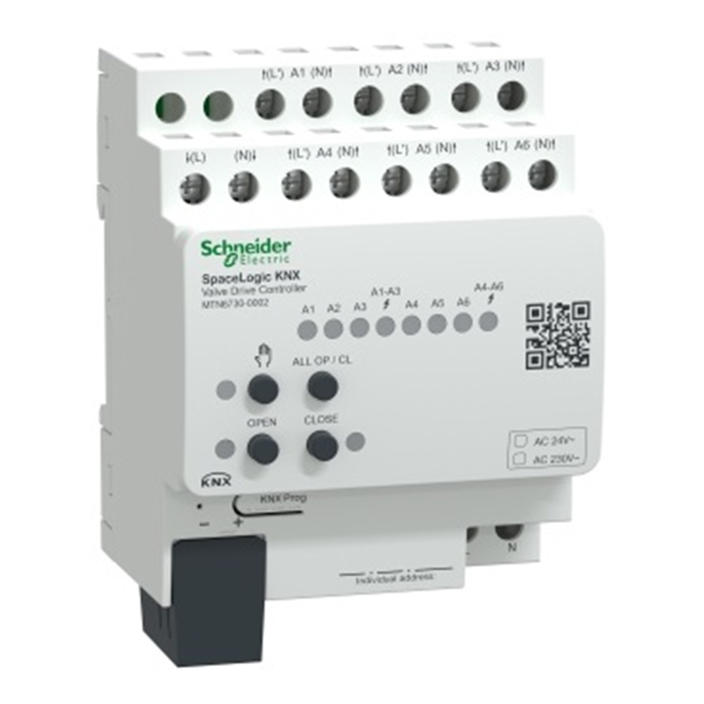 SpaceLogic KNX Valve Drive Controller