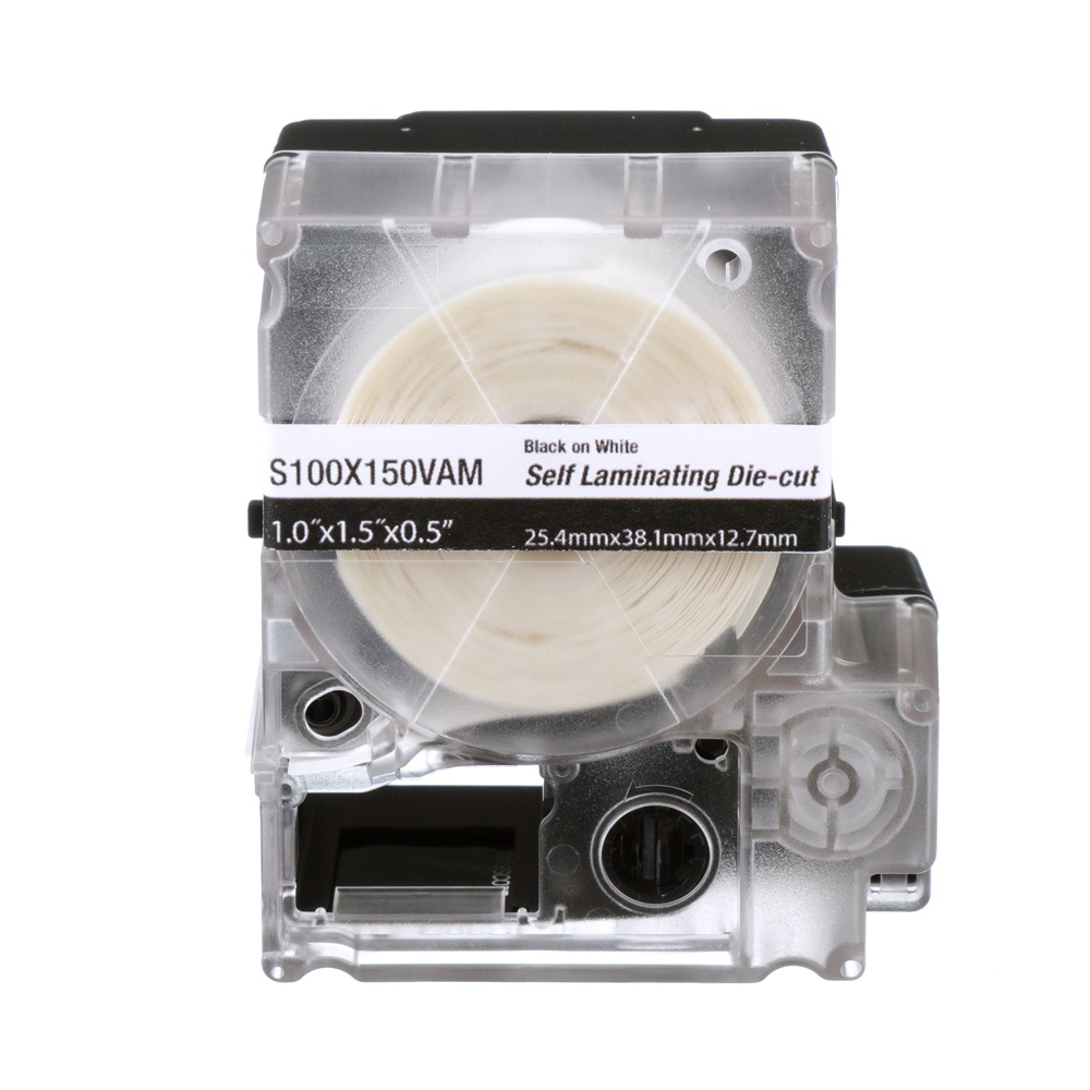 Etichetta autoadesiva per stampante MP PXE™ S100X225VAM, vinile, bianco, 2,25 x1, 0,75 POH