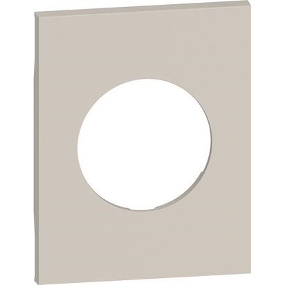 Cover presa elettrica tedesca 3 moduli sabbia per installazione standard