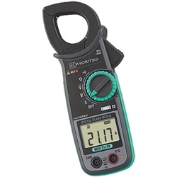 Pinza amperometrica digitale 600AAC TRMS CAT IV 300V misura corrente e tensione fino a 33mm conduttori