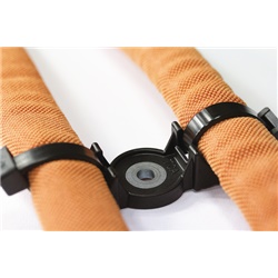 Fascetta fissaggio Heavy Duty X120R alta resistenza con boccola metallo per automotive e industria