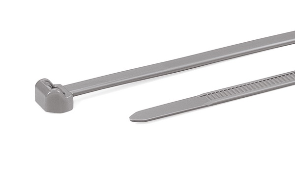 Fascetta dentatura esterna 200x4.6 mm alta resistenza PA46/PA66V0 automotive aerospace ferroviario