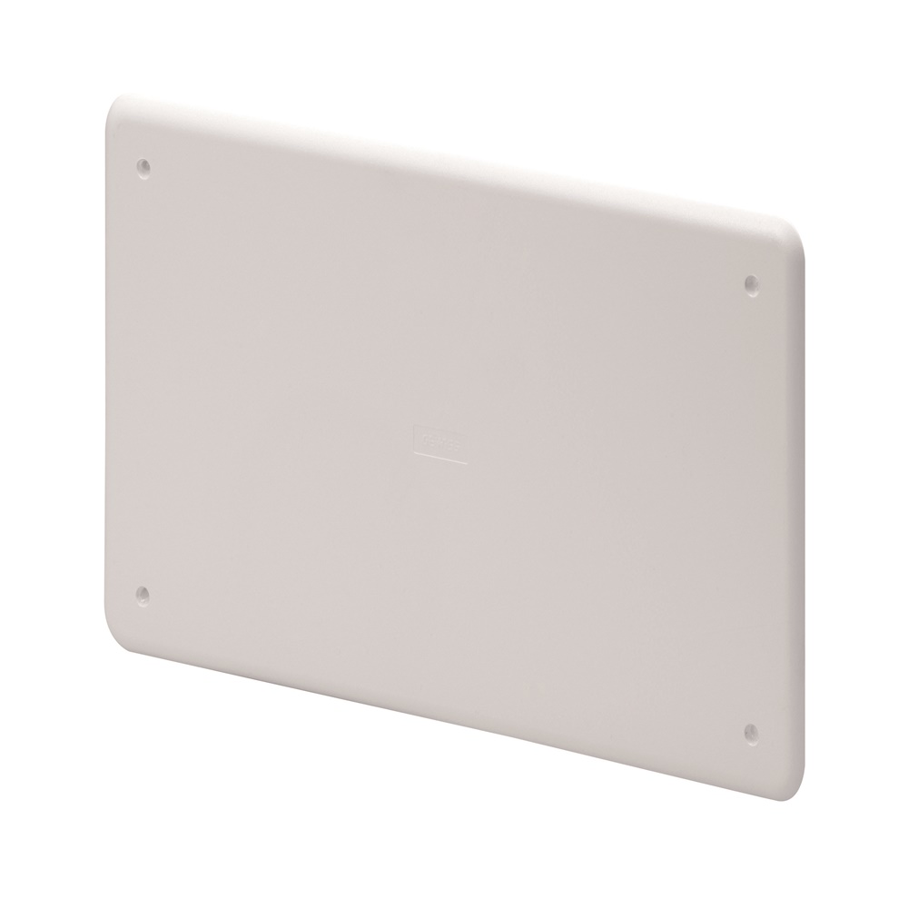 COPERCHIO ANTIURTO CON TRATTAMENTO ANTIBATTERICO PER CASSETTE DI DERIVAZIONE 48 PT DIN DA INCASSO 196X152 - IK10