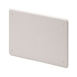 COPERCHIO ANTIURTO CON TRATTAMENTO ANTIBATTERICO PER CASSETTE DI DERIVAZIONE 48 PT DIN DA INCASSO 196X152 - IK10