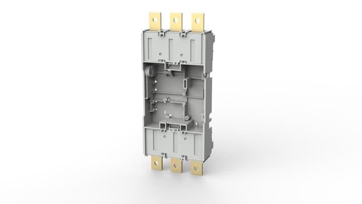 Interruttore automatico XT5 P FP 400A 4 poli con terminali orizzontali per impianti industriali