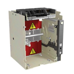 Parte fissa estraibile 3 poli per interruttore XT7-XT7M con morsetti posteriori orizzontali IEC/UL