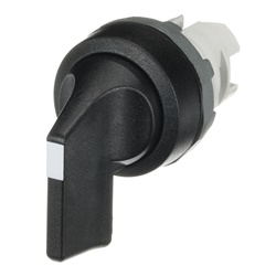 Selector Switch 3 posizioni 45A manopola nera per controllo circuiti industriali e civili