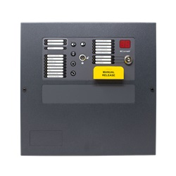 Centrale estinzione 3 zone, 2 estinzione + 1 allarme, display LCD, chiave meccanica, 2x12V 7Ah