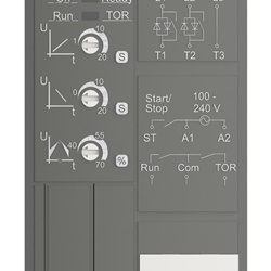 Softstarter PSR25-600-70 25A 208-600V AC per motori trifase pompe ventilatori compressori