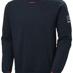 Felpa Kensington navy XL cotone elasticizzato traspirante comfort installatori lavoro