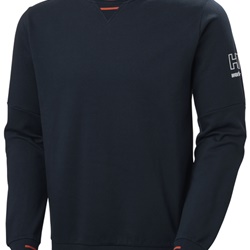 Felpa Kensington navy XL cotone elasticizzato traspirante comfort installatori lavoro