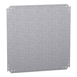 Pannello microperforato 600x600 mm acciaio zincato per montaggio multifunzione quadro elettrico